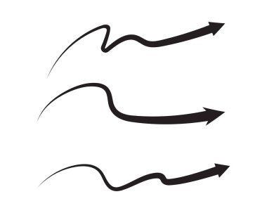 Ok vektör çizim simgesi