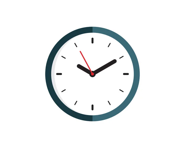Clock icon vector illustration design — Stock Vector
