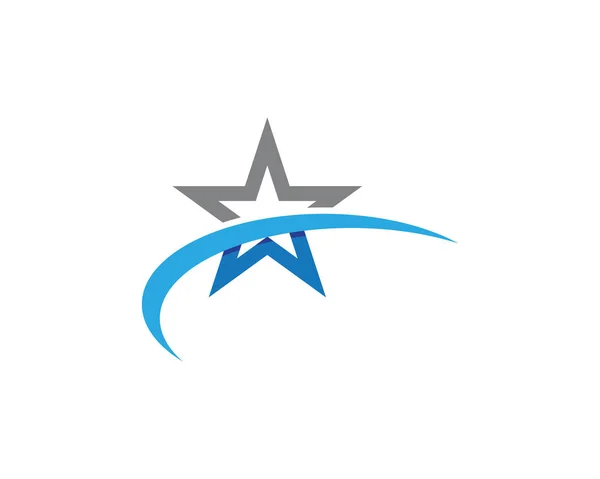 Ikona wektora szablonu Star Logo — Wektor stockowy