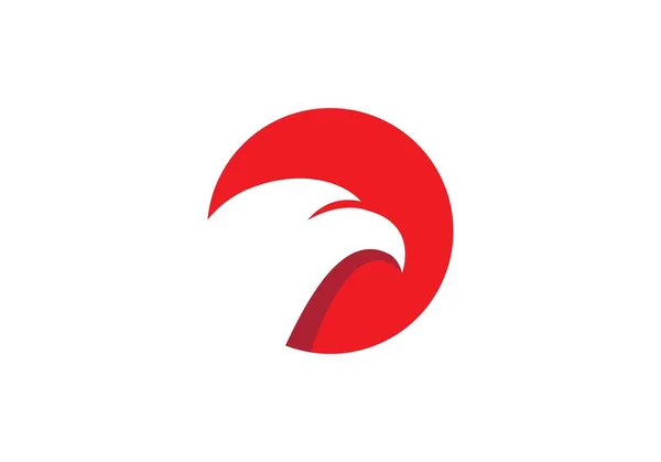 Falcon Logo šablona — Stockový vektor