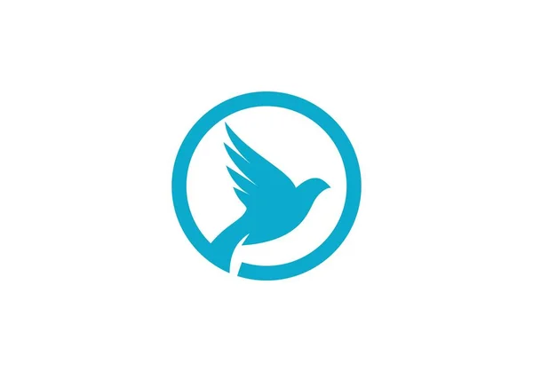 Dove logo sjabloon — Stockvector