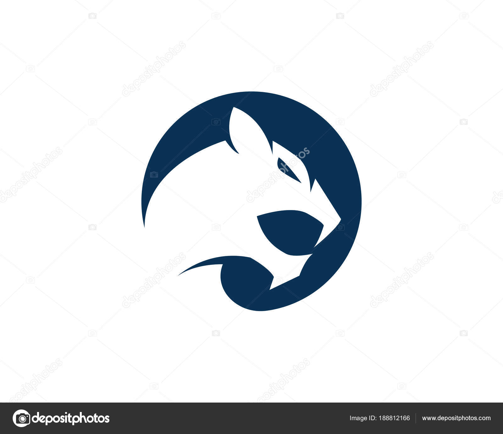 logo puma azul