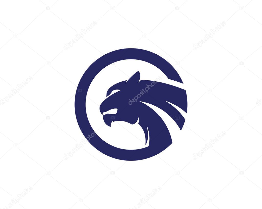 Puma Logo design vector illustration design template