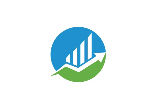 Företagsfinansiering professionell logotyp mall — Stock vektor