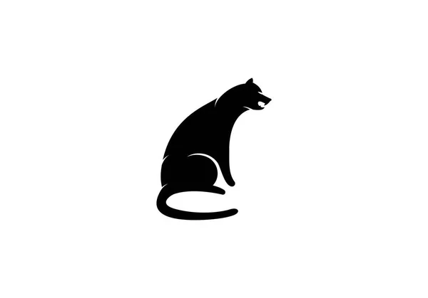 Vorlage für das Geparden-Logo — Stockvektor