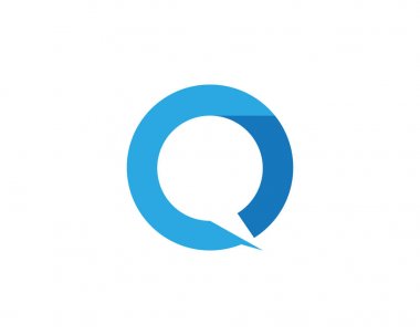 Konuşma balonu simgesinin Logo