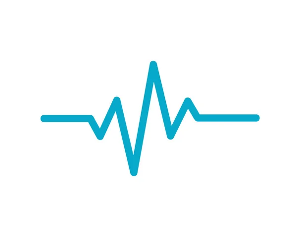 Salud pulso cardíaco médico — Vector de stock