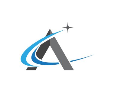 Bir mektup simge vektör çizim