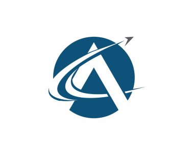 Bir mektup simge vektör çizim