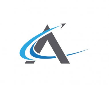 Bir mektup simge vektör çizim