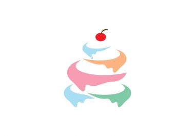 pasta halat logo vektör