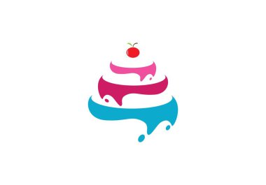 pasta halat logo vektör