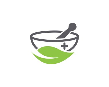 Sağlık Laboratuvarı Logo şablonu