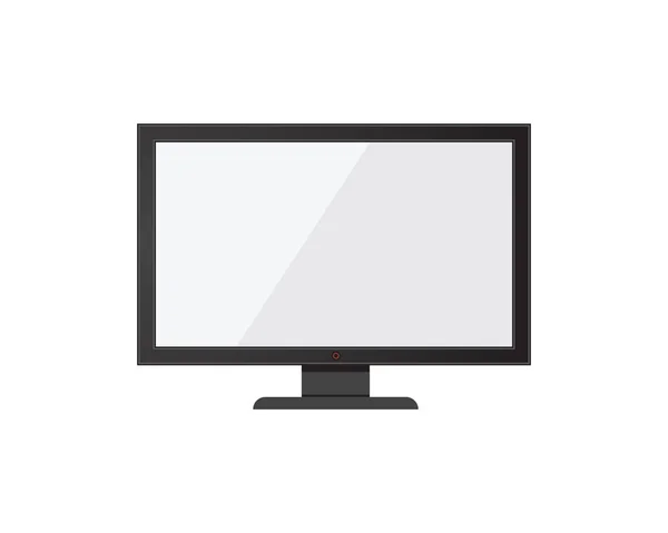电视, Lcd, Led, 显示器图标矢量 — 图库矢量图片
