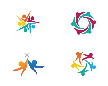 toplum hizmeti Logo şablonu