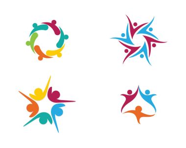 toplum hizmeti Logo şablonu