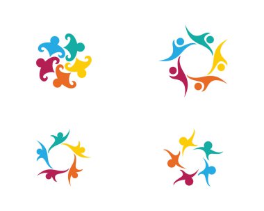 toplum hizmeti Logo şablonu