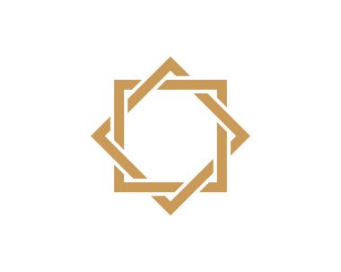 Müslüman simge vektör çizim tasarım