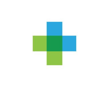 Sağlık tıbbi Logo şablonu vektör