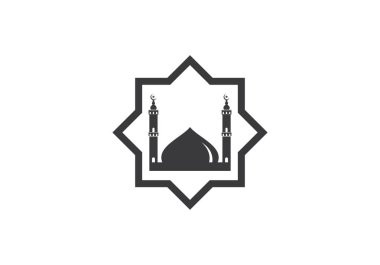 islam Camii logo vektör