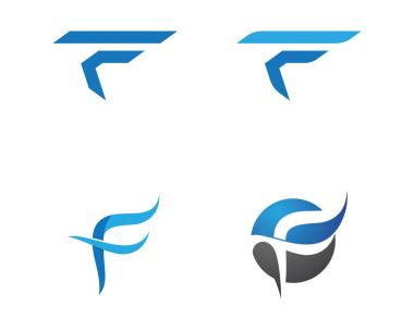 Daha hızlı Logo şablonu vektör