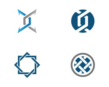 İş kurumsal soyut birlik vektör