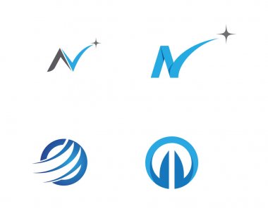 Daha hızlı Logo şablonu vektör