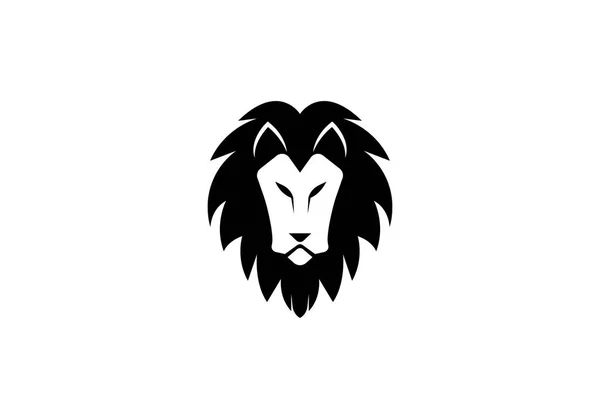 Lion Head Logo — Stock Vector