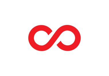 Infinity logo vektör 