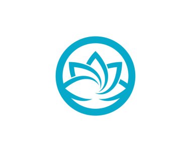 Güzellik vektör lotus çiçek tasarım