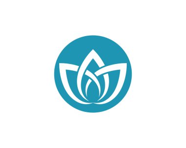 Güzellik vektör lotus çiçek tasarım