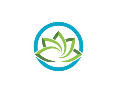 Güzellik vektör lotus çiçek tasarım