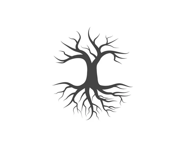 Λογότυπα των πράσινων φύλλων του δέντρου — Διανυσματικό Αρχείο