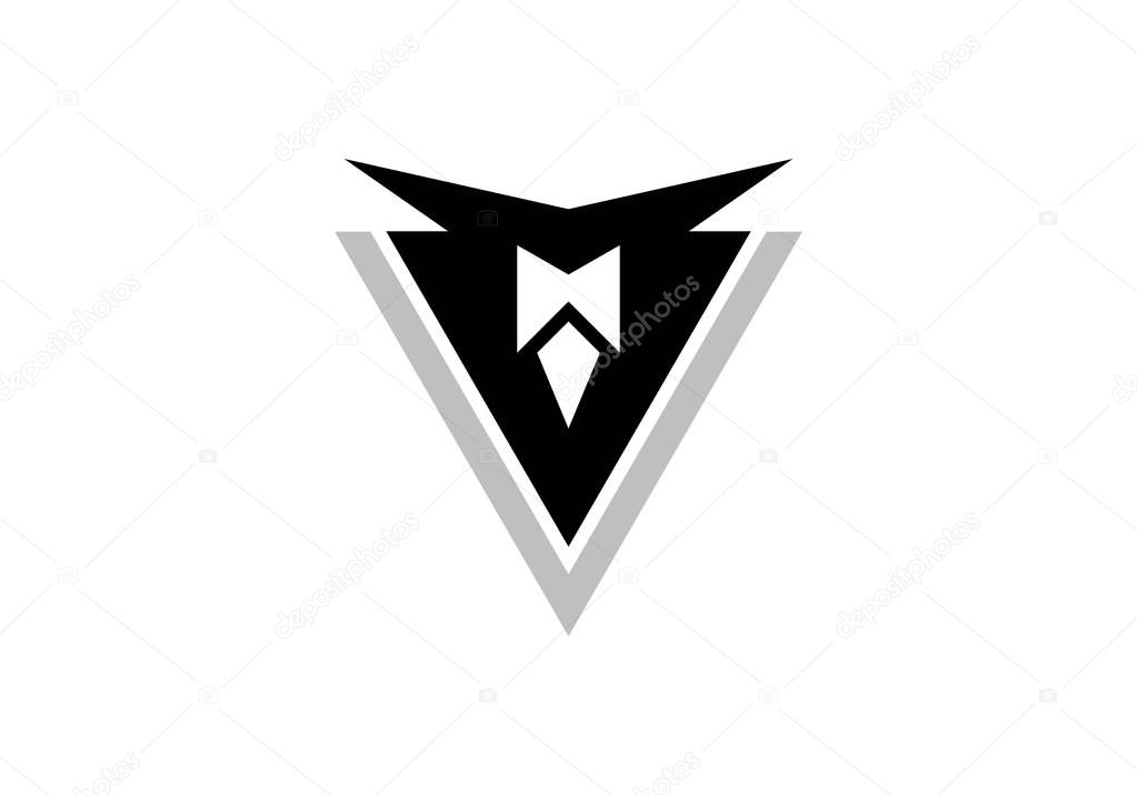 Tuxedo logo template vector icon illustration design