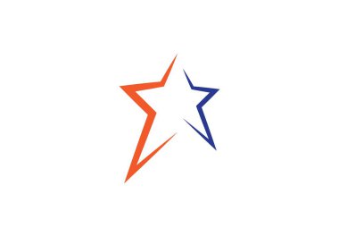 Yıldız logo şablonu 
