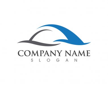 Köprü simgesi vektör illüstrasyonu