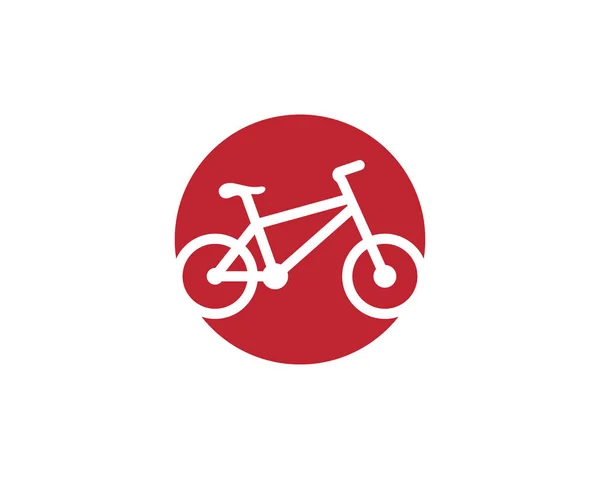 Шаблон дизайну піктограм логотипу велосипеда — стоковий вектор