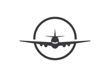 uçak halat logo vektör