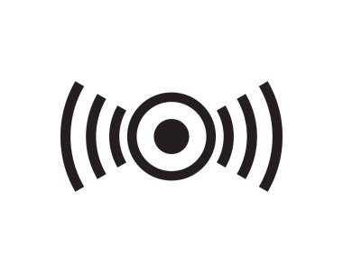 ses simgesi vektör illüstrasyonu