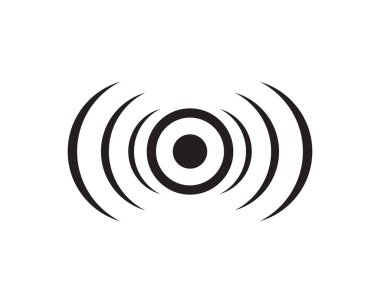 ses simgesi vektör illüstrasyonu