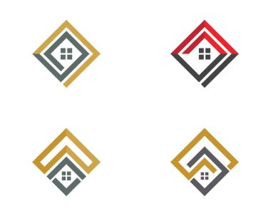 Mülkiyet ve inşaat logosu tasarımı