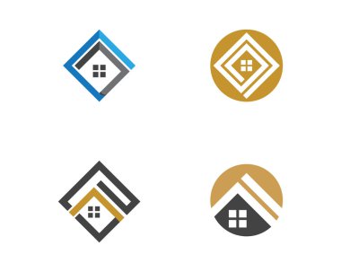 Mülkiyet ve inşaat logosu tasarımı