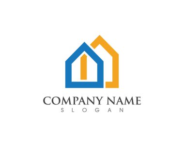 Mülkiyet ve inşaat logosu tasarımı