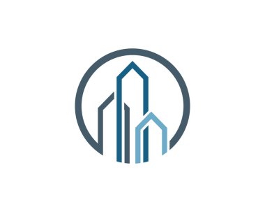 Mülkiyet ve inşaat logosu tasarımı