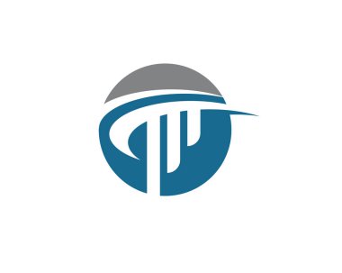 Sütun simge Logo şablonu vektör