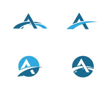 Bir mektup Bridge simgesini Logo şablonu