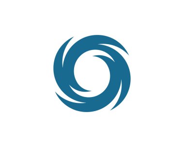 Girdap vektör çizim simgesini Logo