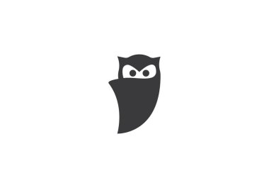 Baykuş Logo şablonu 