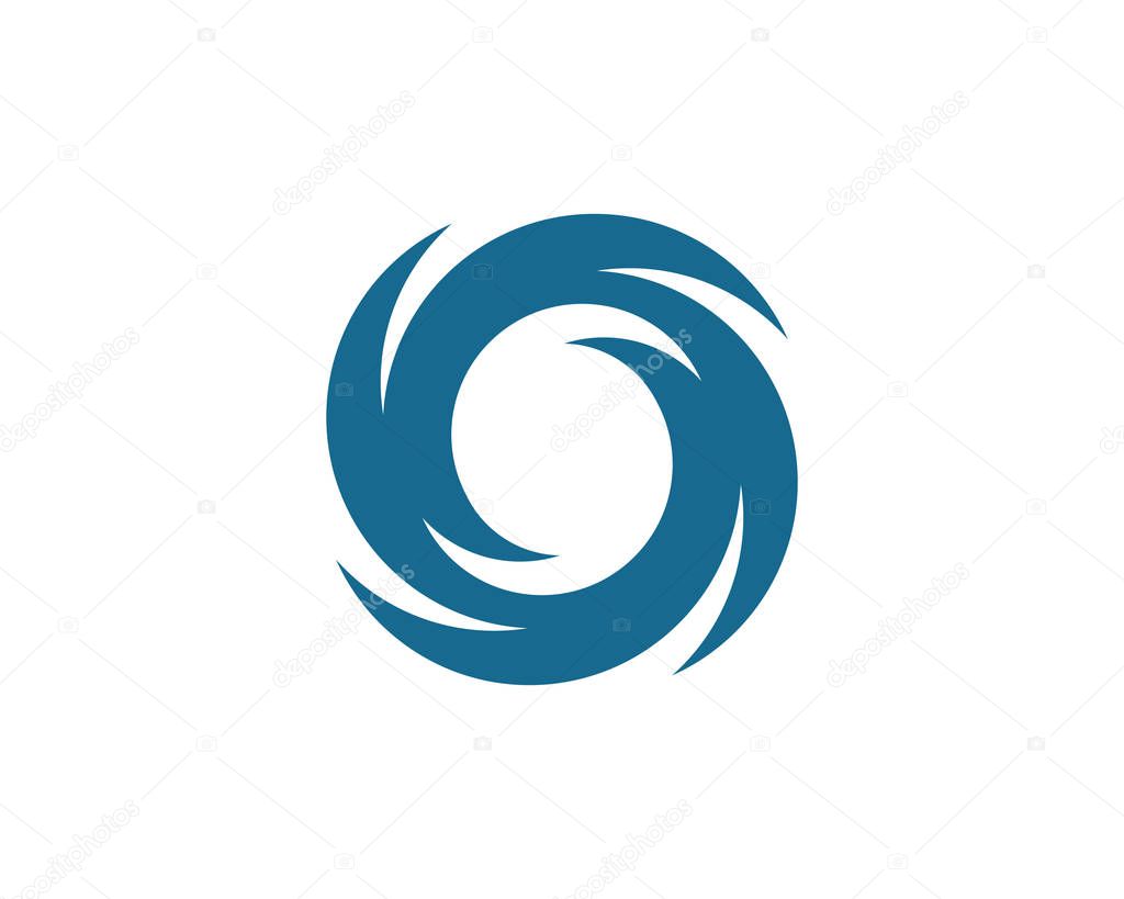 Vortex vector illustration icon Logo Template design