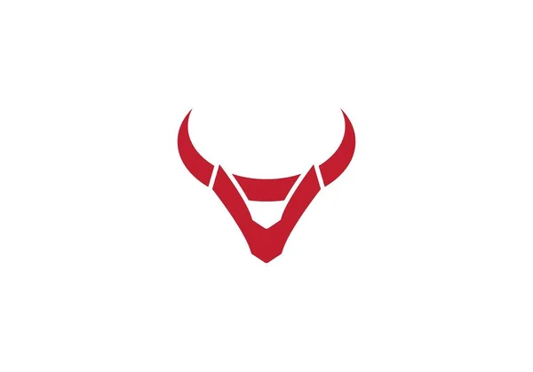 Bika logó sablon — Stock Vector